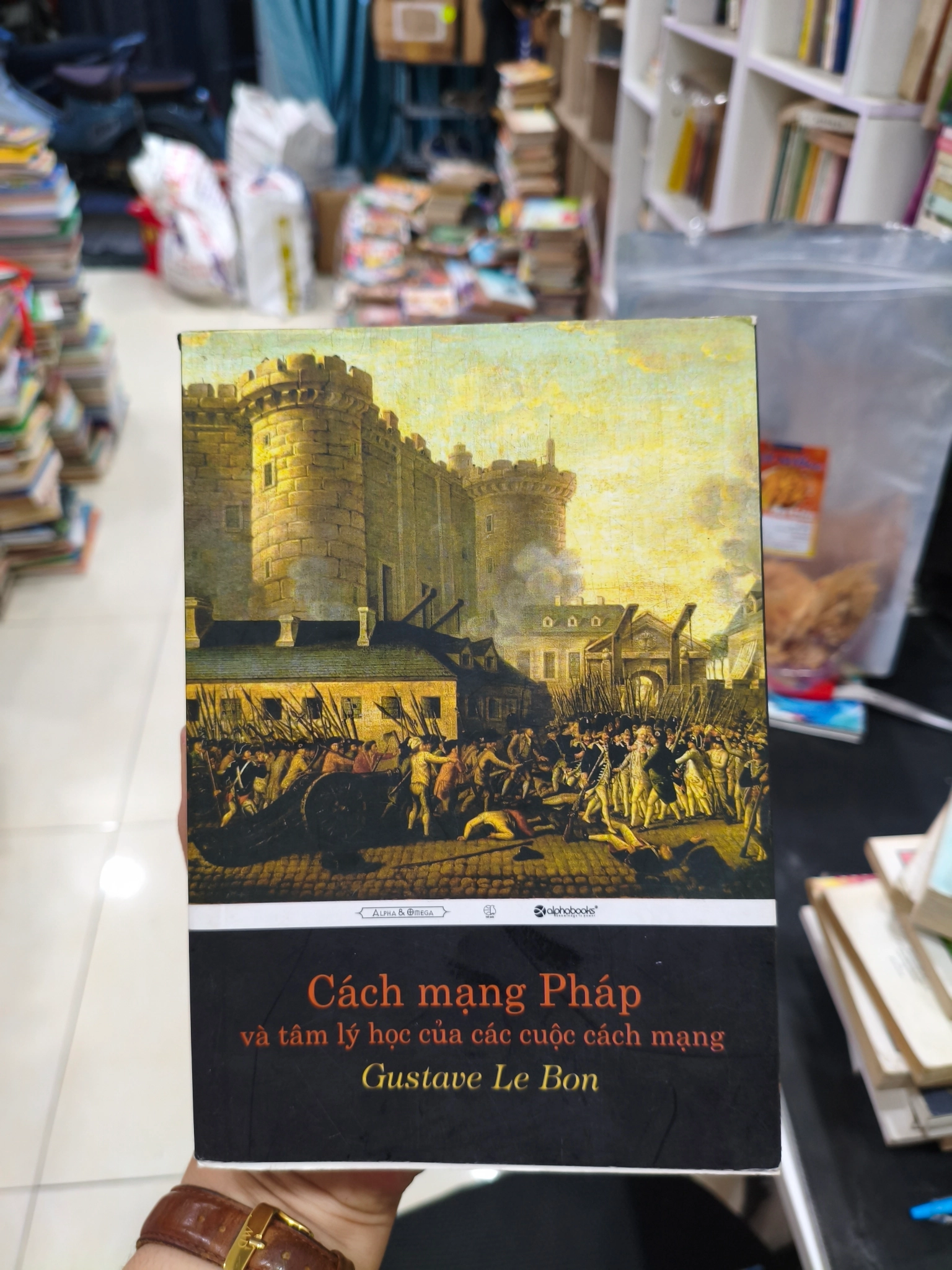 Cách Mạng Pháp Và Tâm Lý Học Của Các Cuộc Cách Mạng by  - Sách Book Cover - Ngọc Hiển Books
