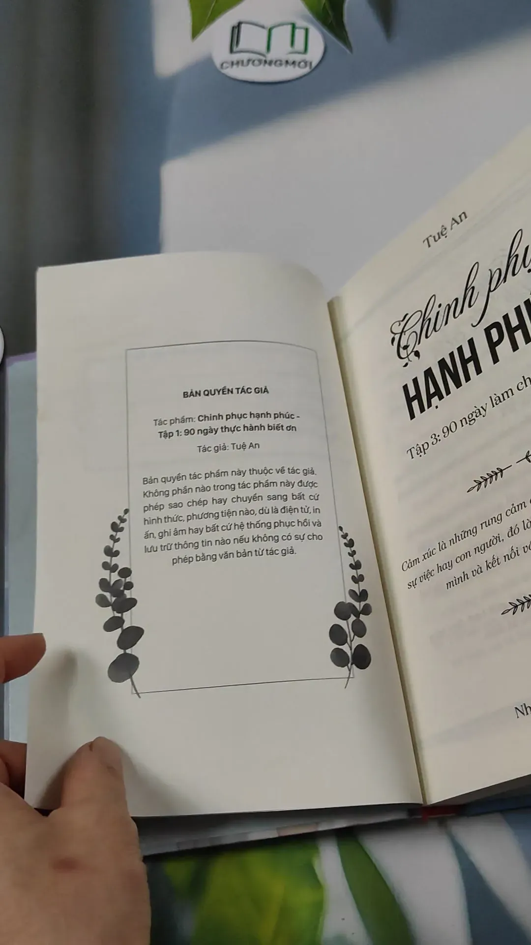 [MIỄN PHÍ BỌC SÁCH] Chinh Phục Hạnh Phúc 3: 90 Ngày Làm Chủ Cảm Xúc - Tuệ An 749594