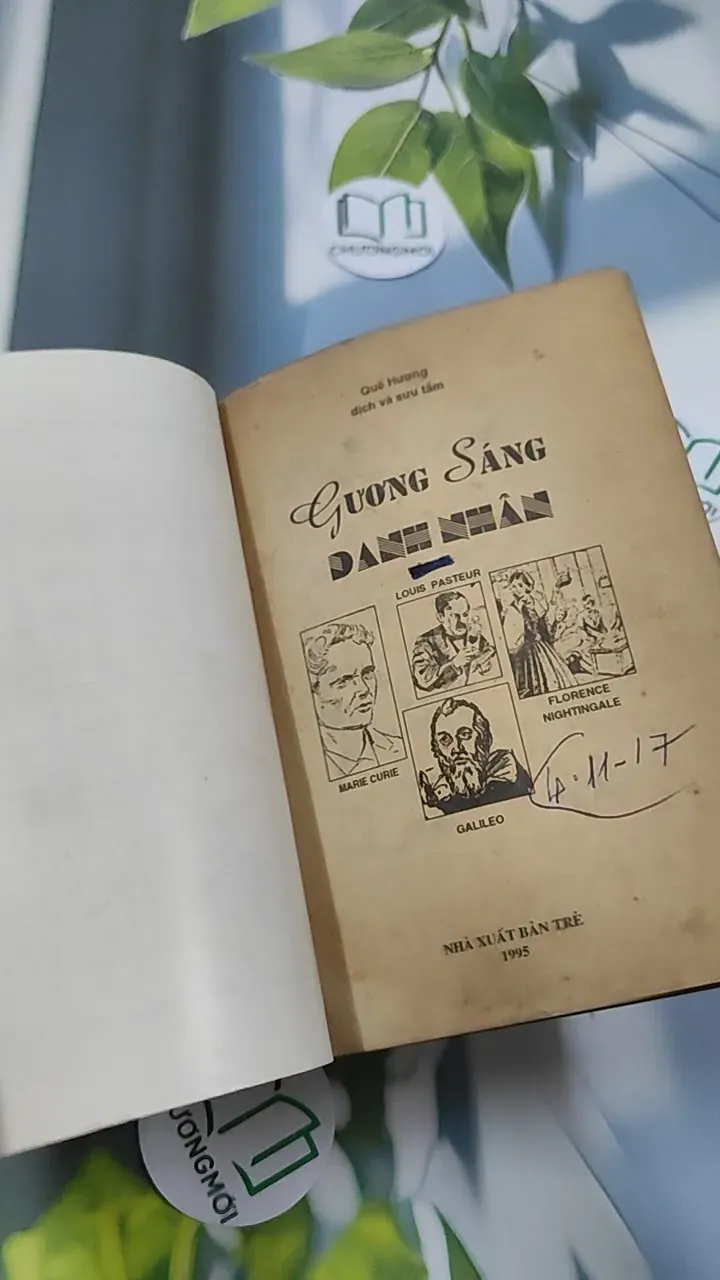 [XƯA] Gương Sáng Danh Nhân - Song Ngữ (1995) - Quế Hương 776049