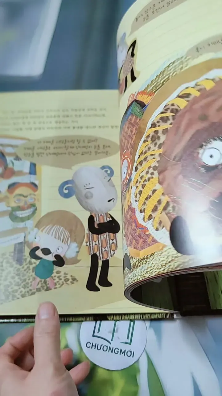 [Tặng nẹp góc] Truyện thiếu nhi Hàn Quốc: Moyamo Anu 59 -  모야모 아누와: 검은 개미와 흰개미는 왜 사이가 나쁠까 732066