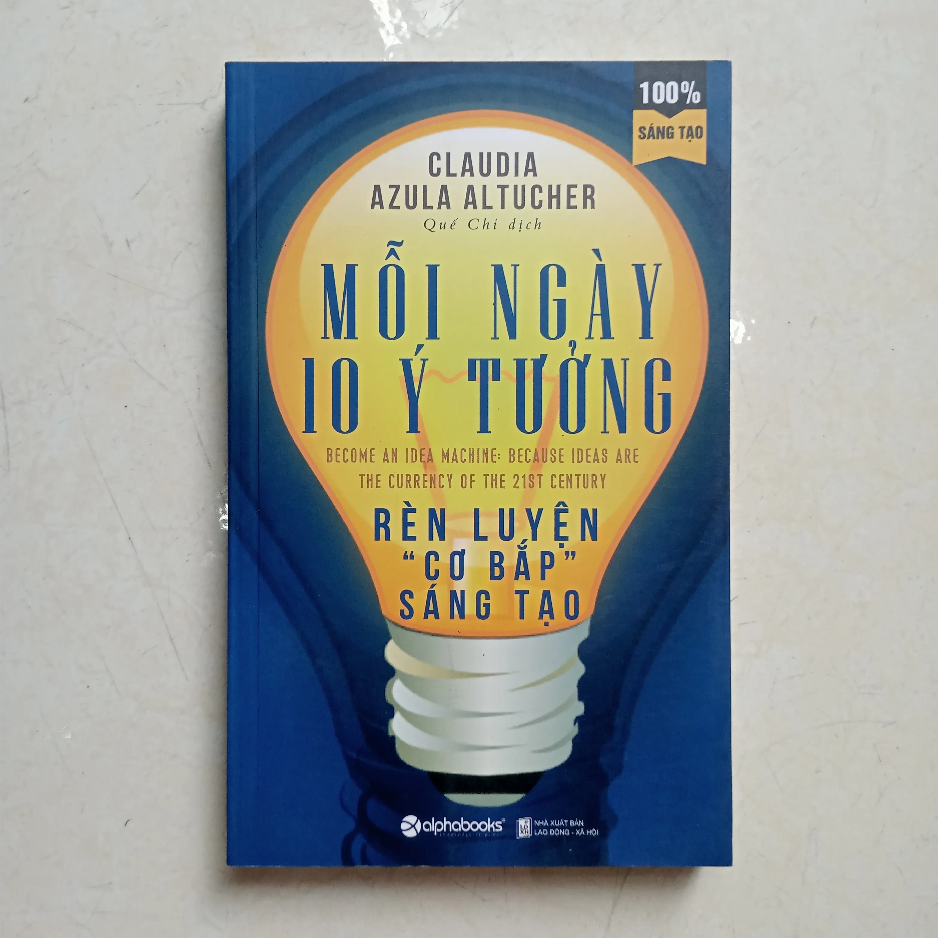 Mỗi ngày 10 ý tưởng 📚 by  - Sách Book Cover - Ngọc Hiển Books