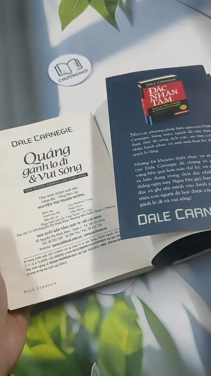 Combo: Quẳng Gánh Lo Đi & Vui Sống - Đắc Nhân Tâm - Dale Carnegie 715574