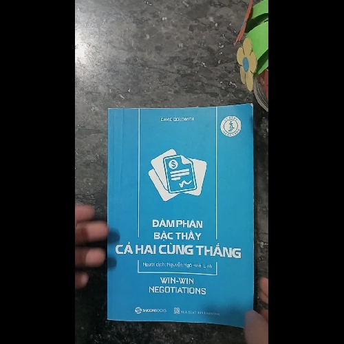 Sách Đàm Phán Bậc Thầy Cả Hai Cùng Thắng - David Goldwich mới 90%