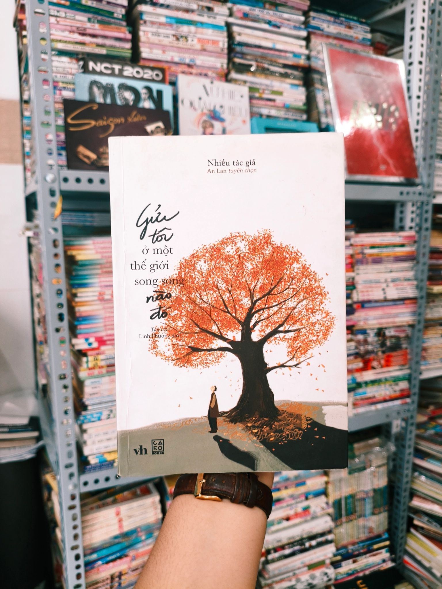 Gửi tôi ở một thế giới nào đó 🌱 by Tôi Vẽ - Phương - Sách Book Cover - Ngọc Hiển Books