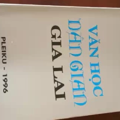 Văn học dân gian Gia Lai  460436