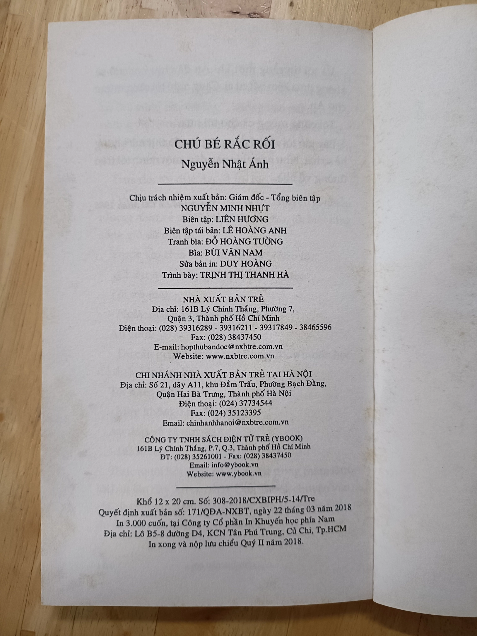Nguyễn Nhật Ánh - Chú Bé Rắc Rối 224425