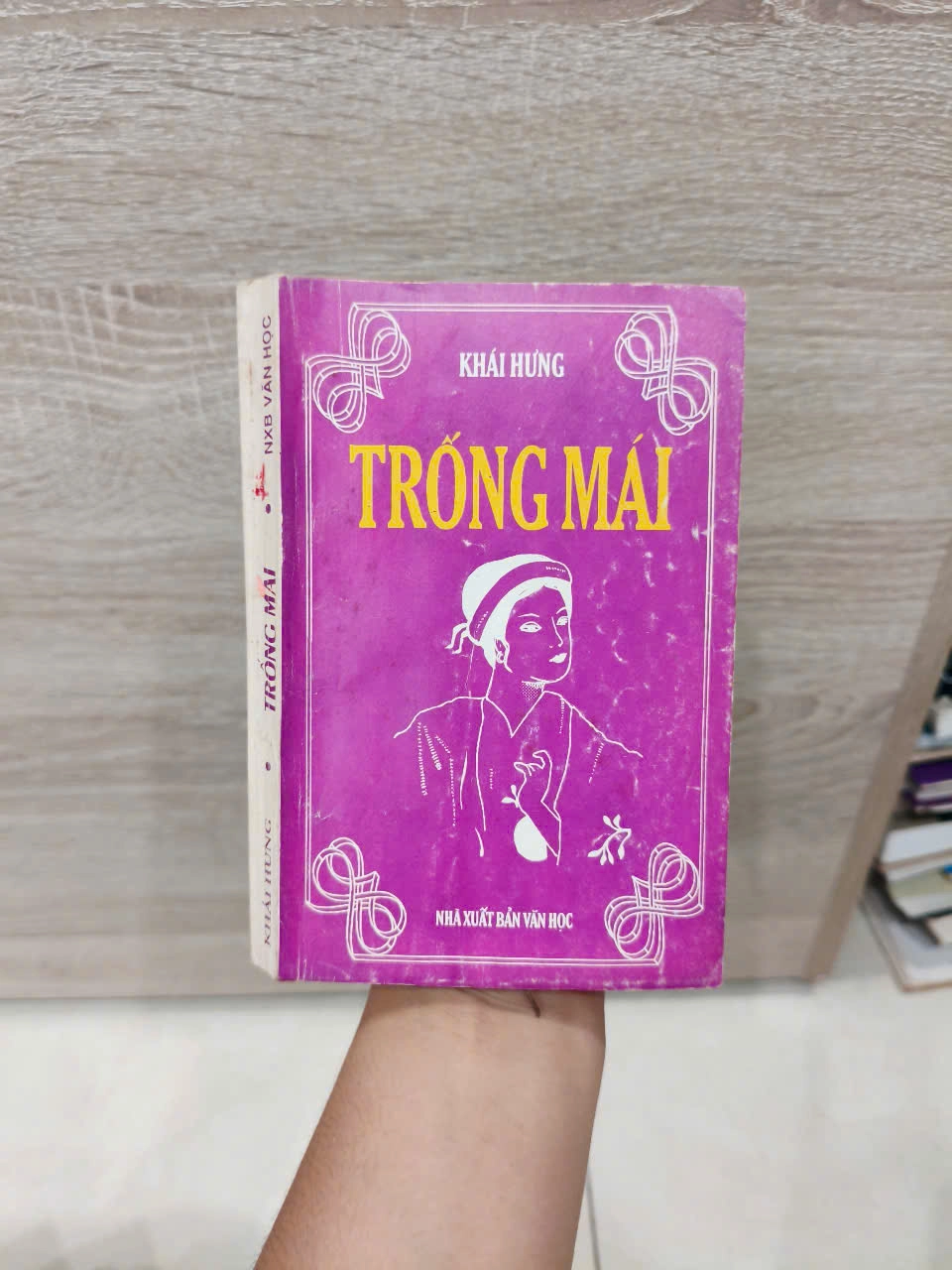 Trống Mái - Khái Hưng by Khái Hưng - Sách Book Cover - Ngọc Hiển Books