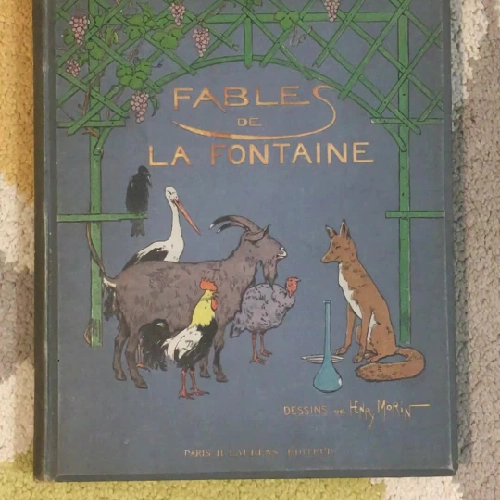 (1925) Fables De La Fontaine (Ngụ ngôn La Fontaine)  - Illustrations de Henry Morin 279540