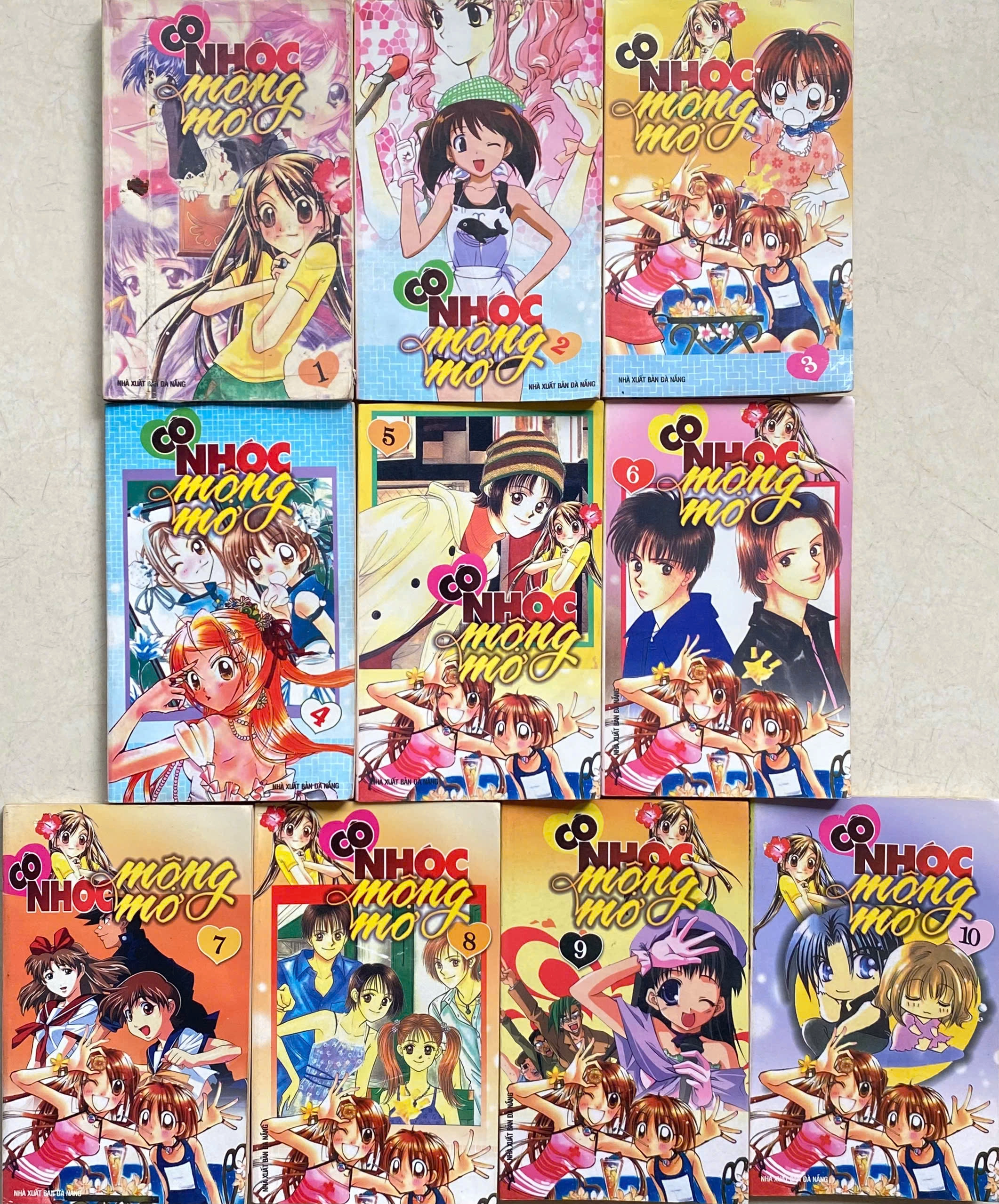 Cô Nhóc Mộng Mơ Tập 1-10 by  - Sách Book Cover - Ngọc Hiển Books