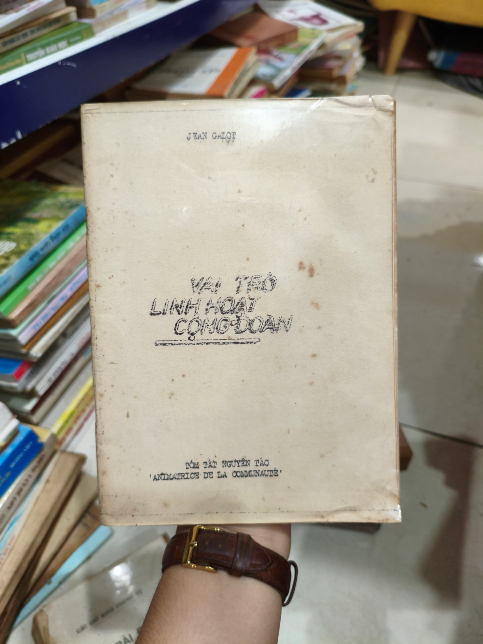 Vài trò linh hoạt cộng đoàn 🌱 by  - Sách Book Cover - Ngọc Hiển Books