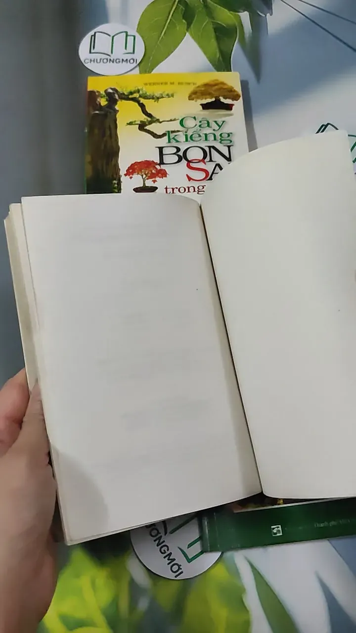 Combo Phương Pháp Trồng Hoa, Cây Kiểng Bonsai - Werner Busch & Phạm Thị Mỹ Hương 780858