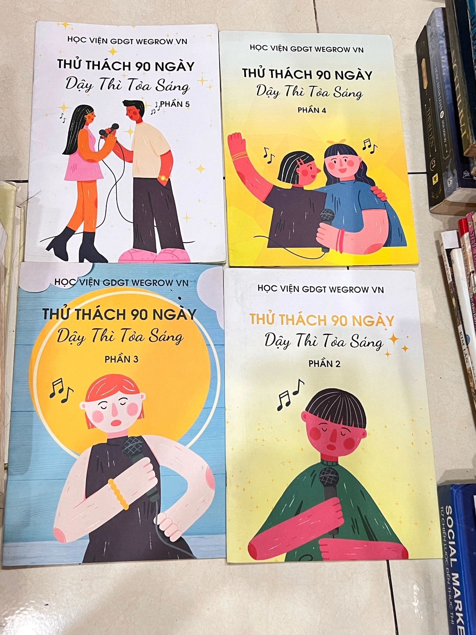 Thử thách 90 ngày toả sáng 4 phần