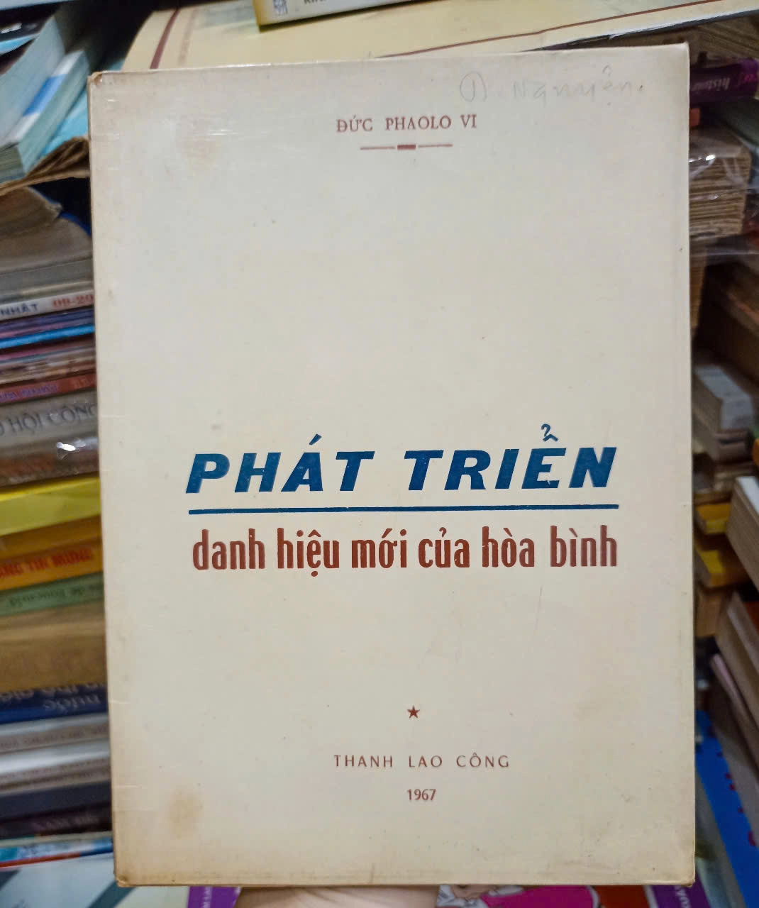 Phát triển danh hiệu mới của hòa bình🌻 by  - Sách Book Cover - Ngọc Hiển Books
