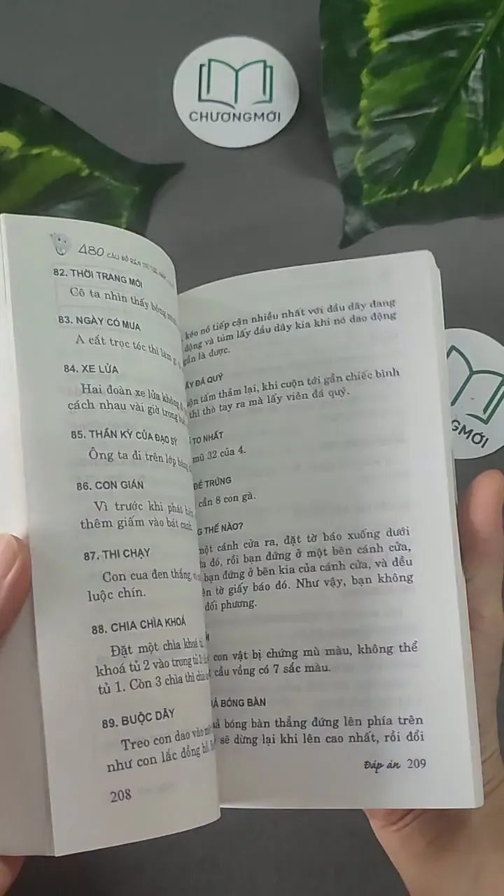 480 Câu Đố Rèn Trí Tuệ Nâng Cao IQ - 2 -  604613
