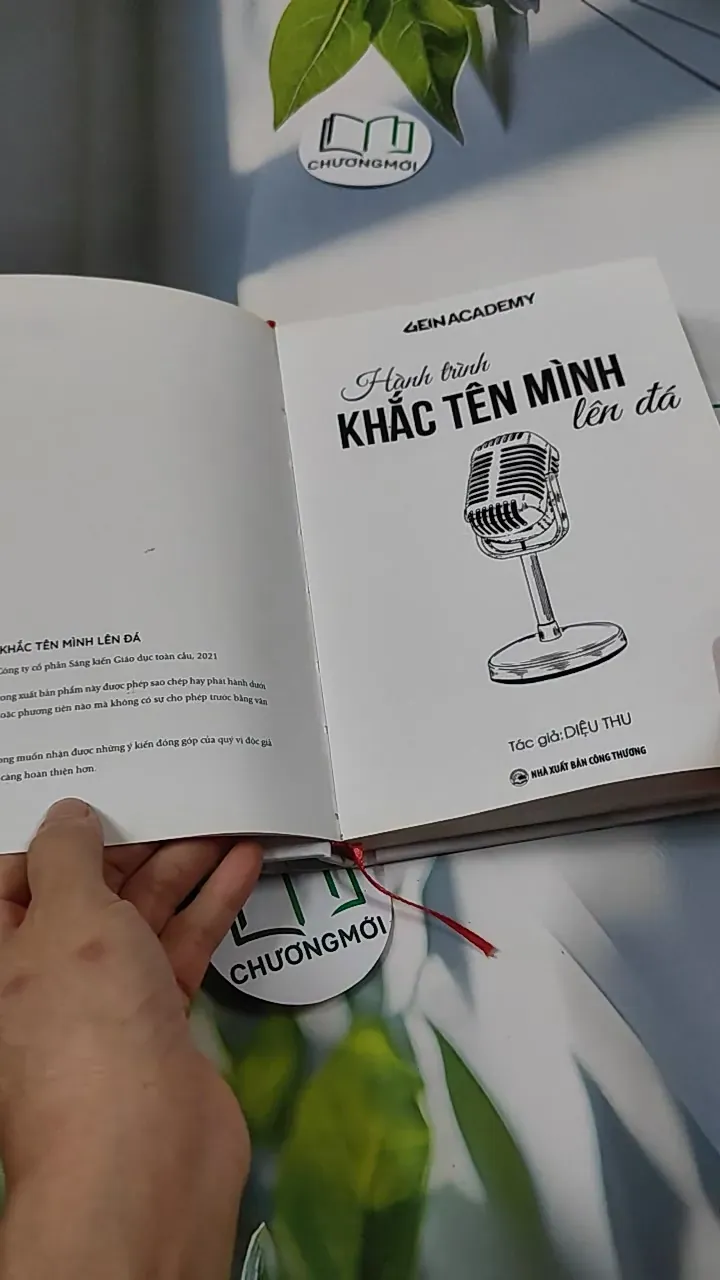 [MIỄN PHÍ BỌC SÁCH] Hành Trình Khắc Tên Mình Lên Đá - Diệu Thu 749593