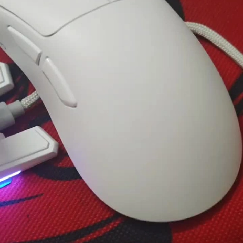 Chuột không dây gaming Lingbao M5 PRO Trắng