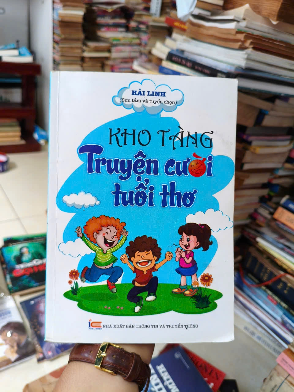 Kho truyện cười tuổi thơ 🌳 by  - Sách Book Cover - Ngọc Hiển Books