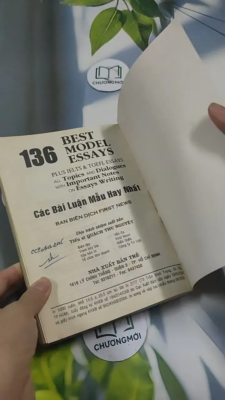 136 Best Model Essays 2001 - 2002 - Các Bài Luận Mẫu Hay Nhất - Milon Nandy 715610