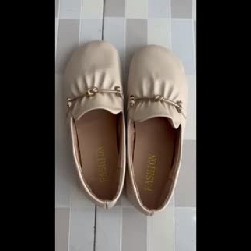 Giày bệt nữ màu be,size 37
