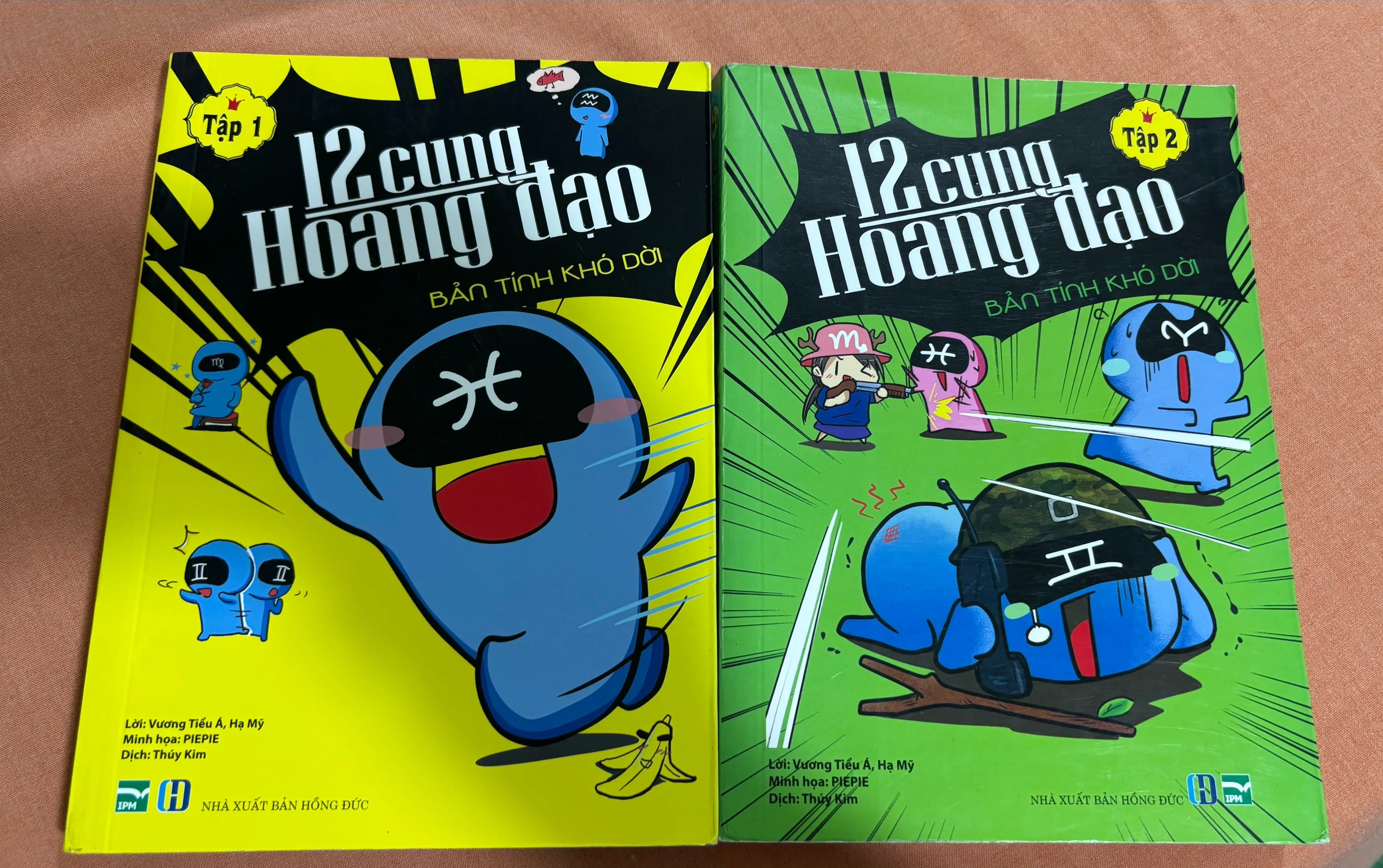 Combo 2 cuốn: 12 cung hoàng đạo - bản tính khó dời 🌊 by  - Sách Book Cover - Ngọc Hiển Books