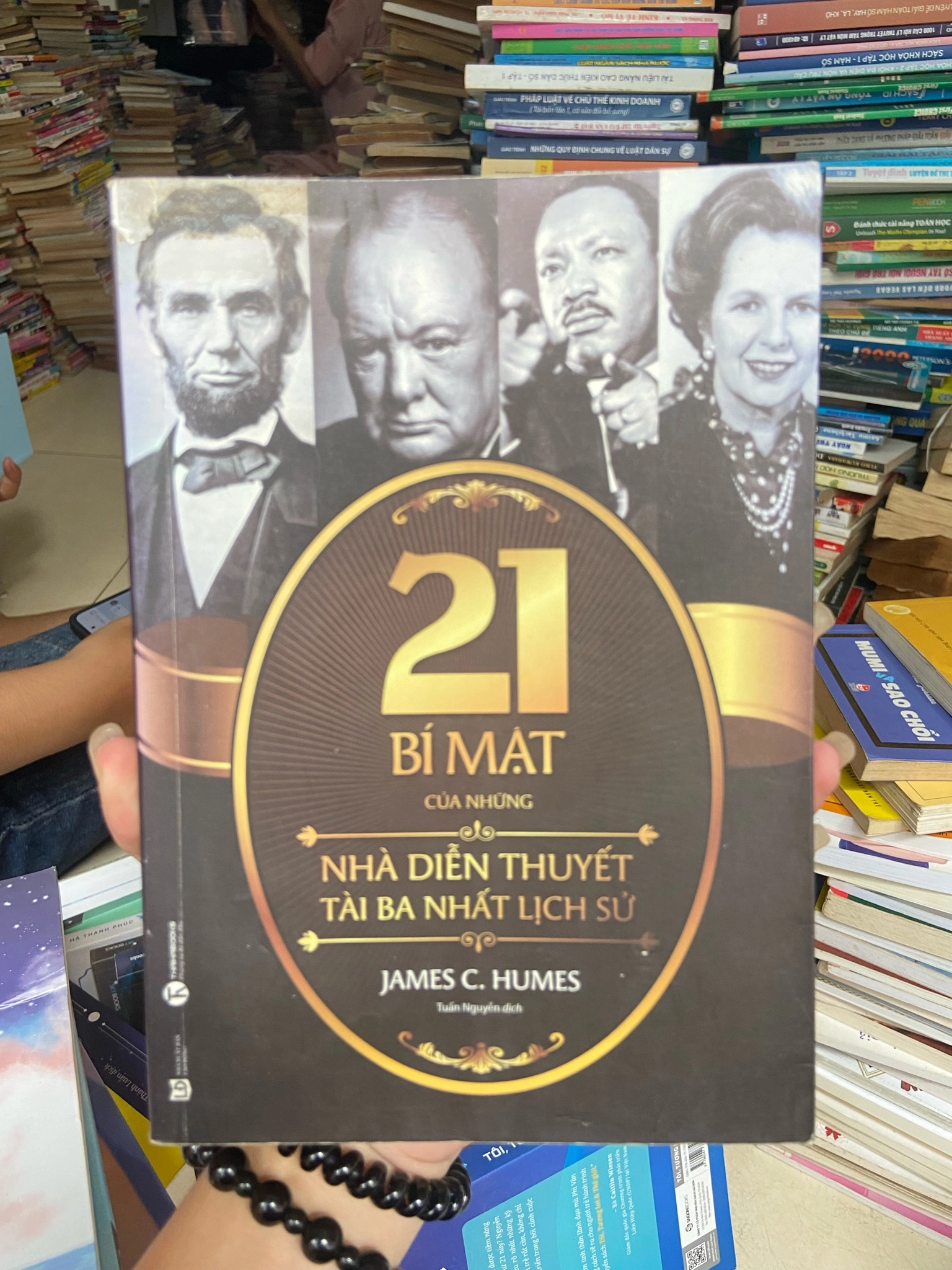 21 bí mật của những nhà diễn thuyết tài ba nhất lịch sử ⚖️ by  - Sách Book Cover - Ngọc Hiển Books