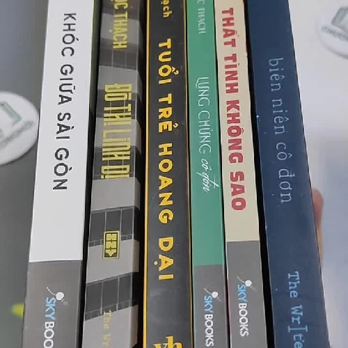 [MIỄN PHÍ BỌC SÁCH] Combo 6 cuốn Nguyễn Ngọc Thạch: Biên Niên Cô Đơn, Lưng Chừng Cô Đơn, 