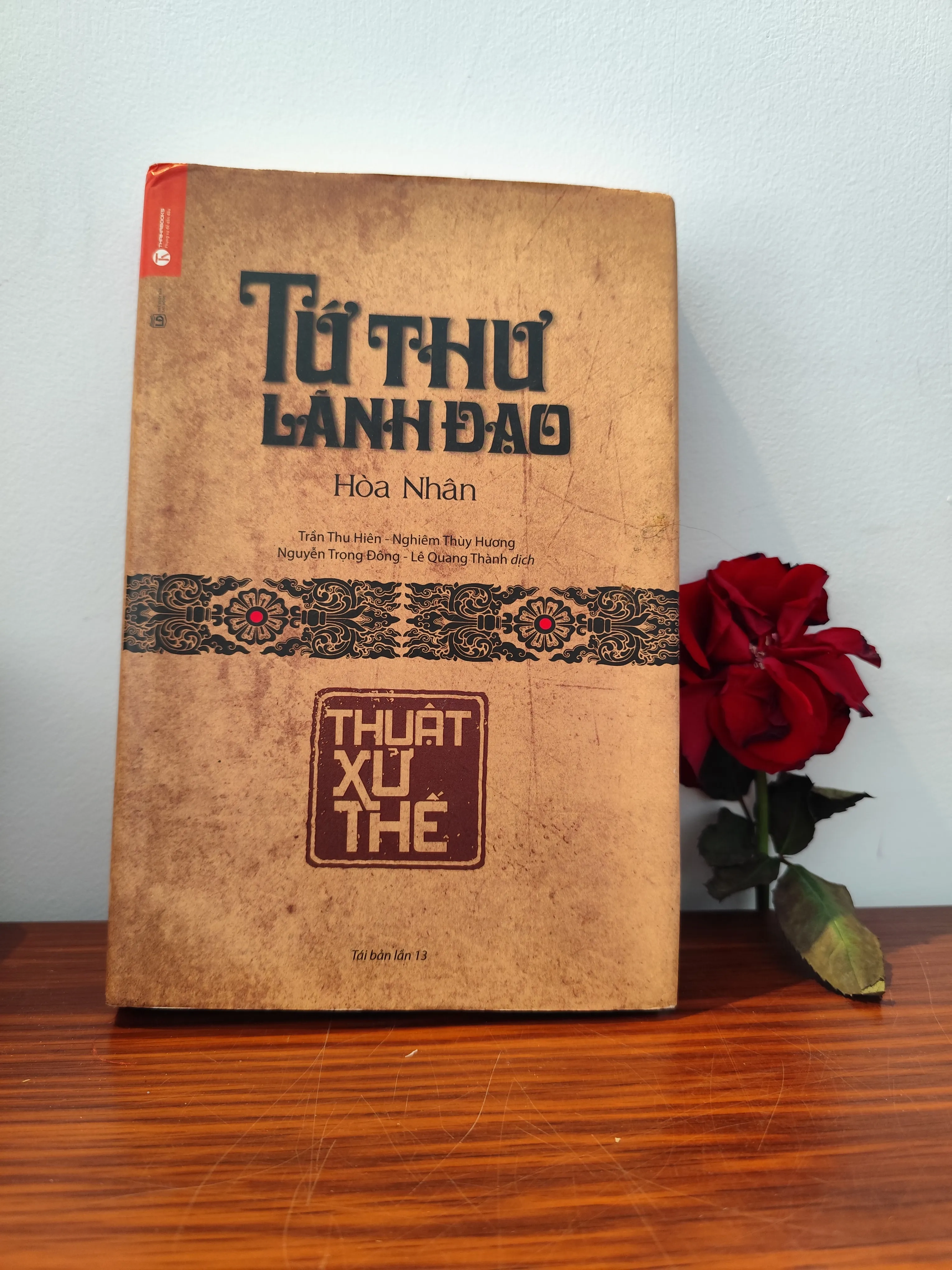 Tứ thư lãnh đạo by  - Sách Book Cover - Ngọc Hiển Books