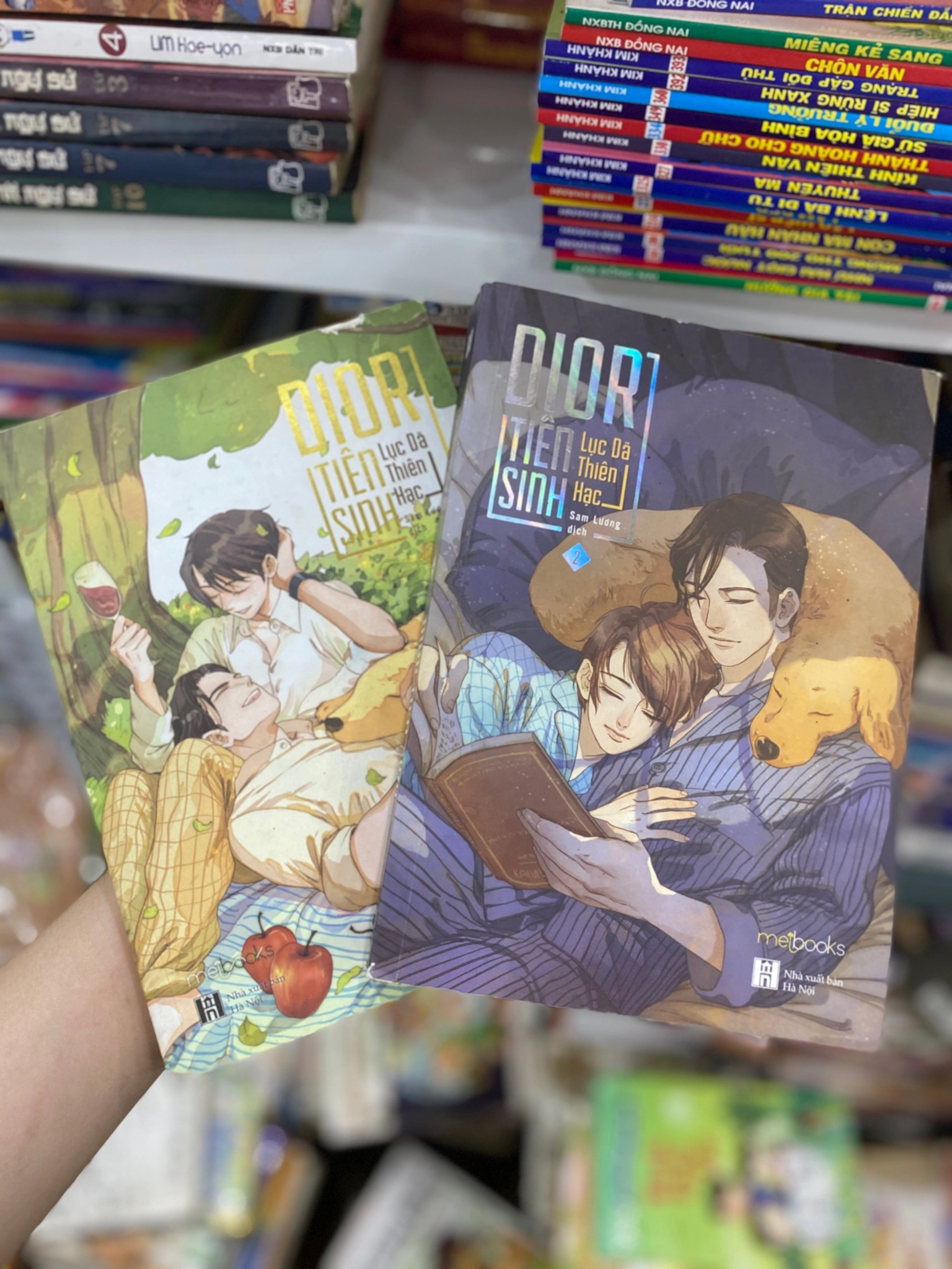 Combo truyện Dior Tiên Sinh (tập1,2) by  - Sách Book Cover - Ngọc Hiển Books