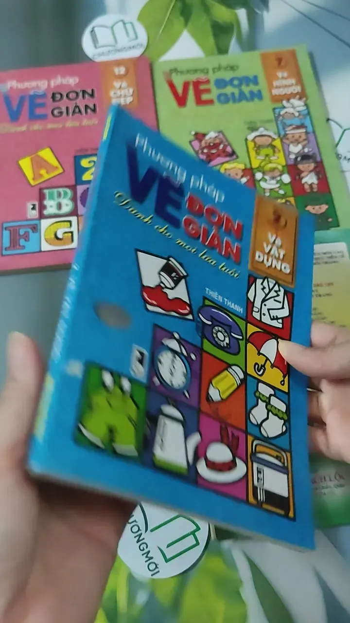 Combo Phương Pháp Vẽ Đơn Giản: Vật Dụng, Người, Chữ, Trang Phục - Thiên Thanh 780871