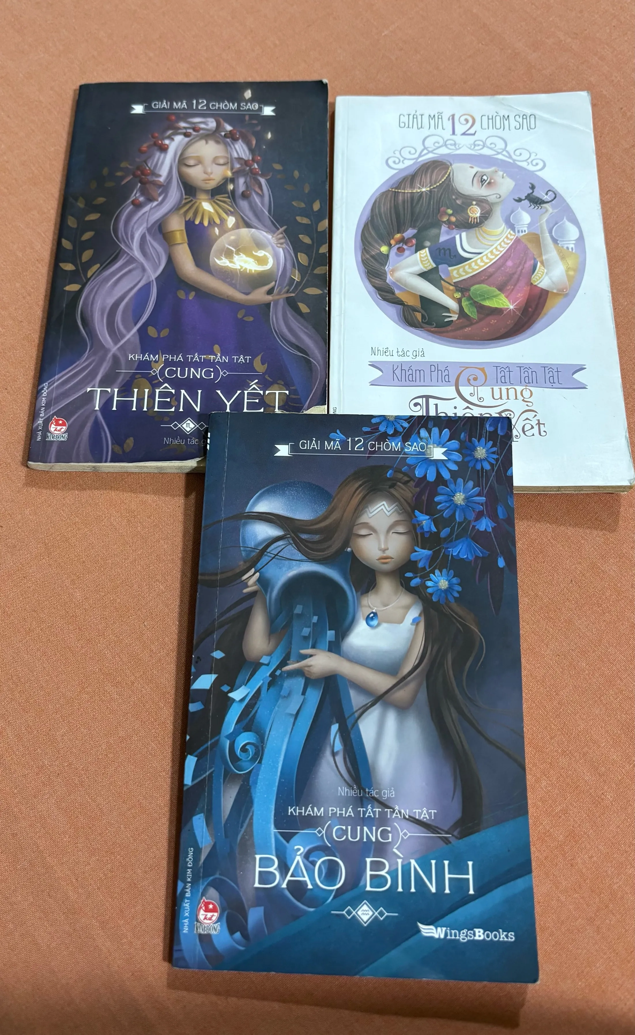 Combo 3 cuốn cung hoàng đạo 🌊 by None - Sách Book Cover - Ngọc Hiển Books