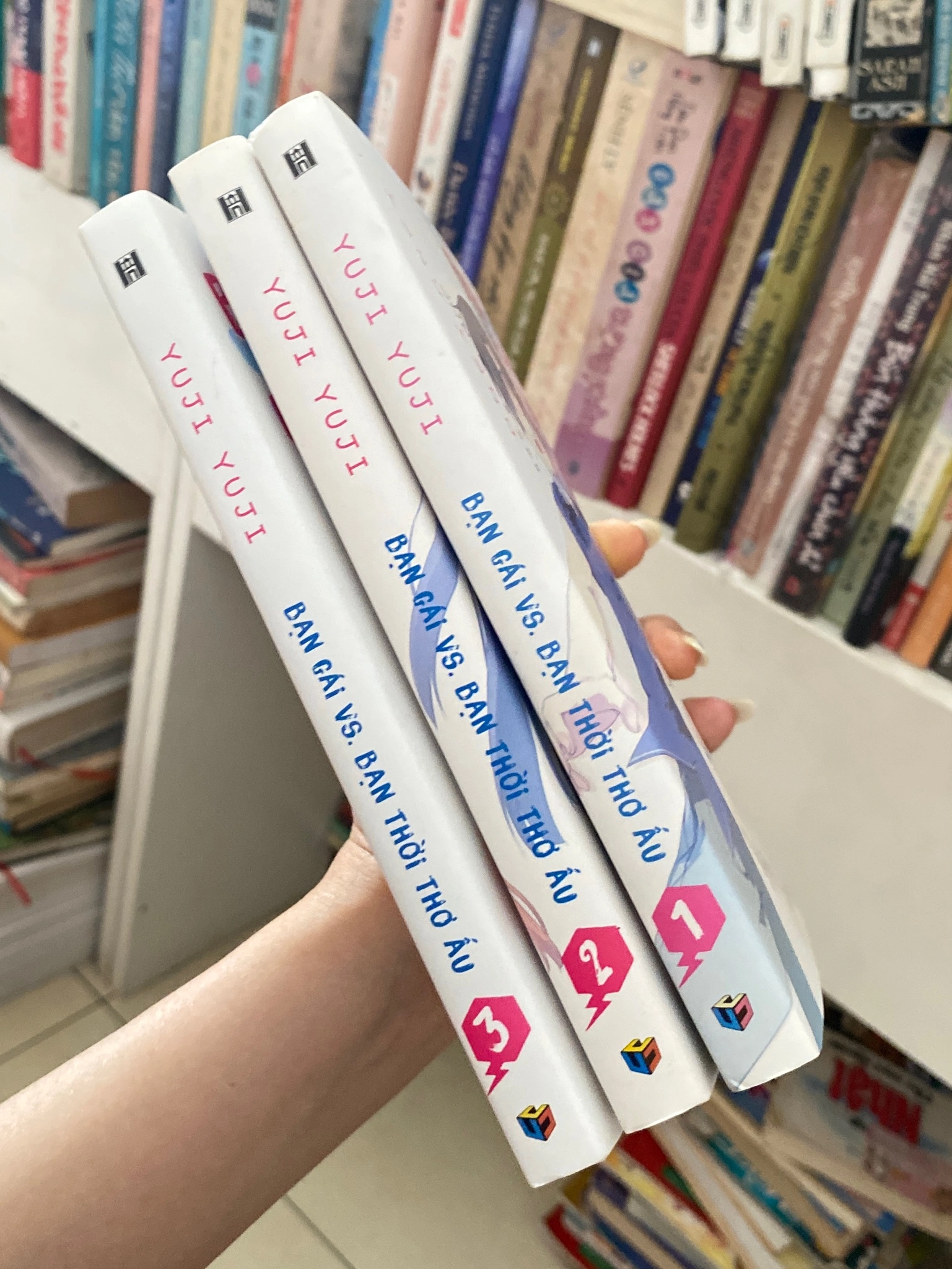 Bạn Gái Vs. Bạn Thời Thơ Ấu ( tập 1,2,3 ) by  - Sách Book Cover - Ngọc Hiển Books