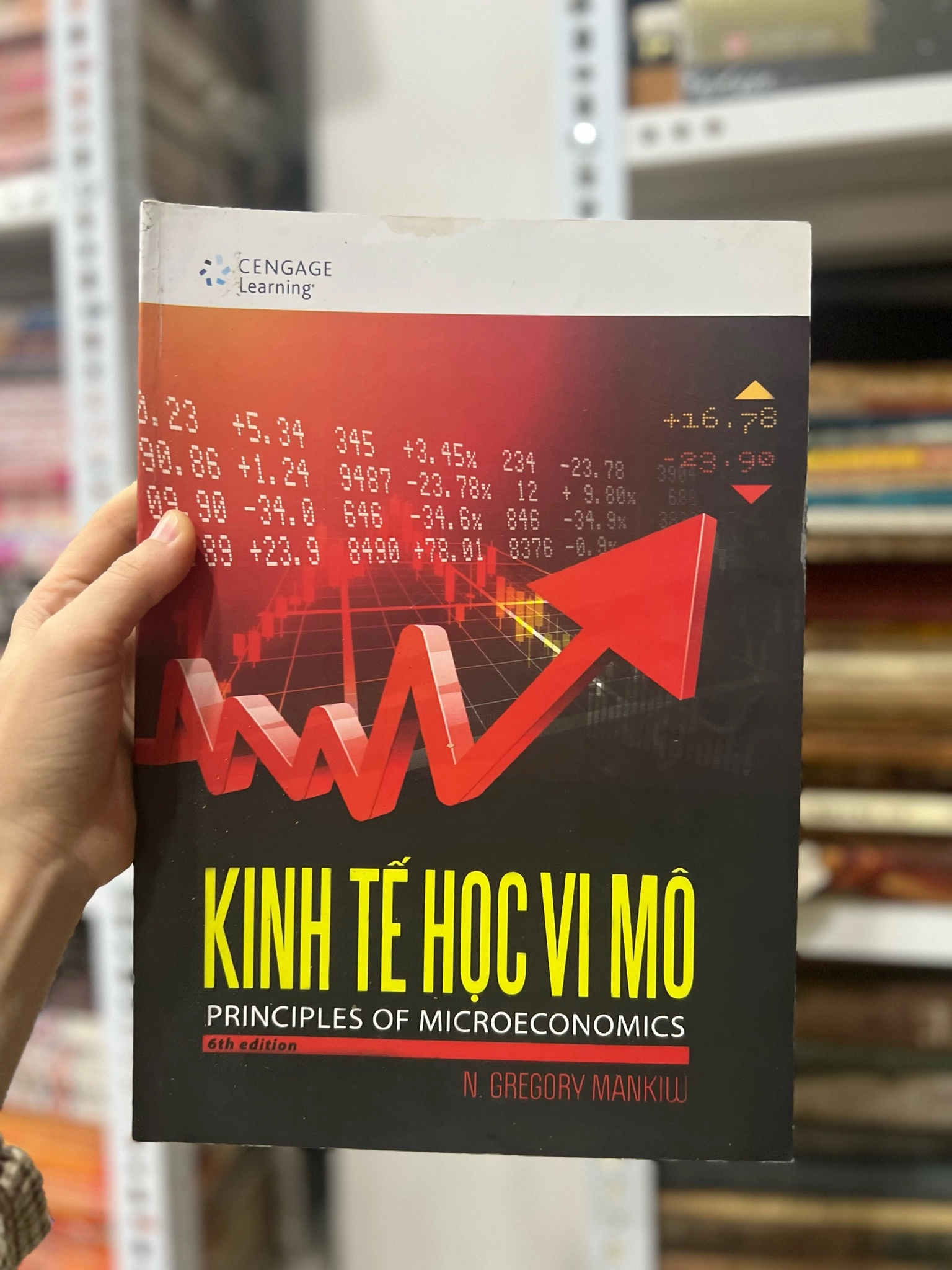 Sách Kinh Tế Học Vi Mô (Tái Bản 2024) by N. Gregory Mankiw - Sách Book Cover - Ngọc Hiển Books