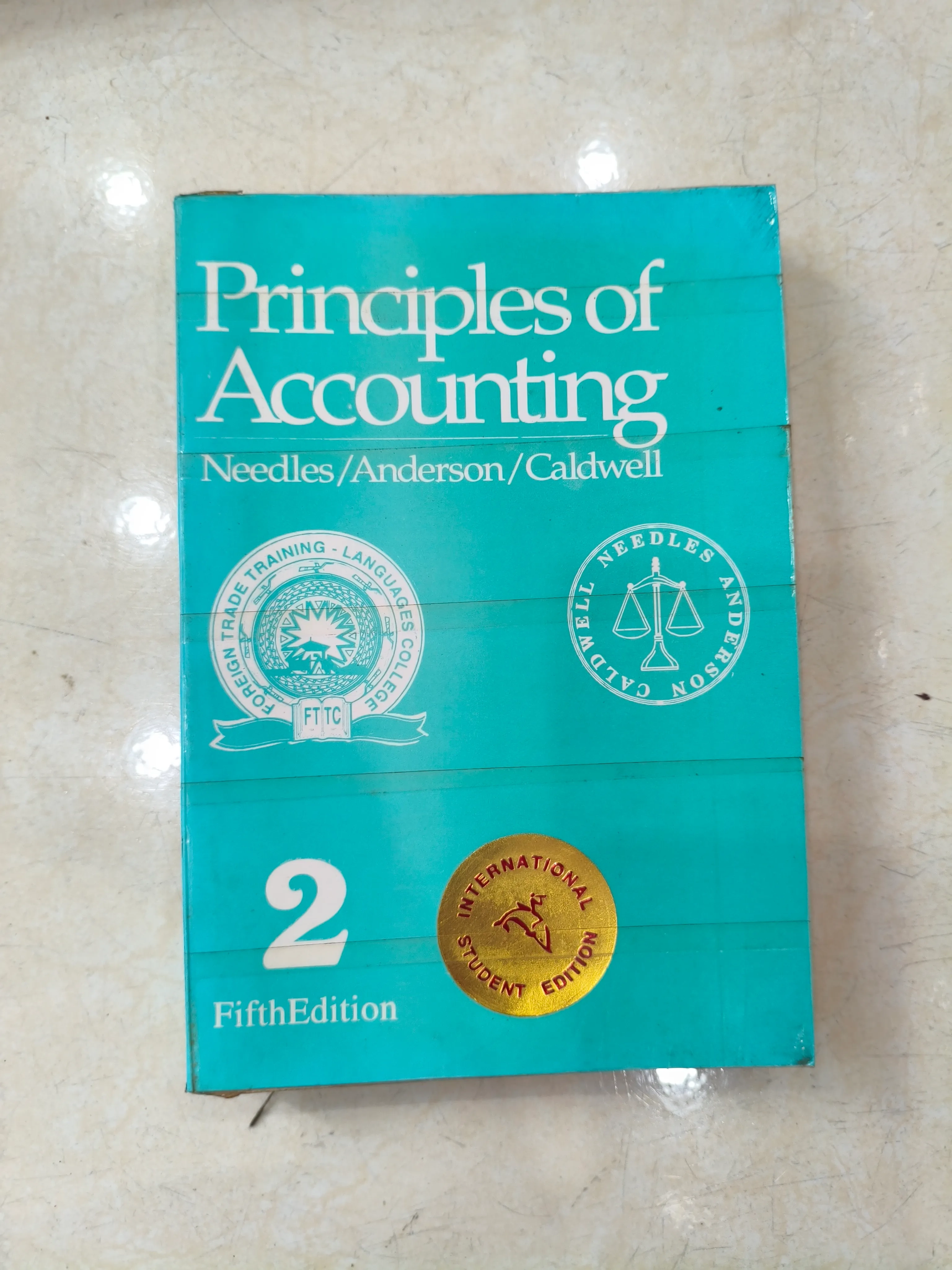 Principles of Accounting (Nguyên lý Kế toán) cuốn 2 🌱 by  - Sách Book Cover - Ngọc Hiển Books
