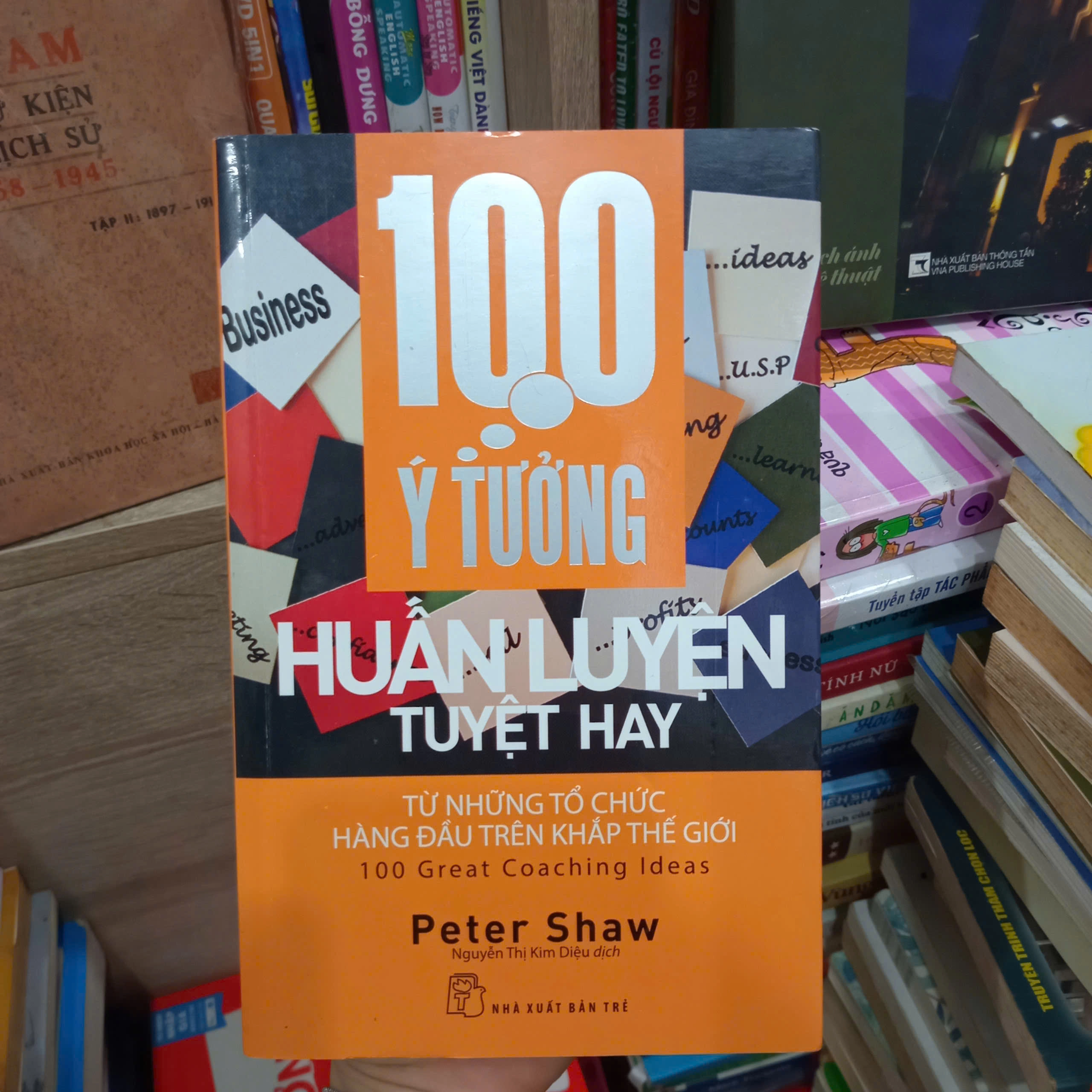 100 ý tưởng huấn luyện tuyệt hay by  - Sách Book Cover - Ngọc Hiển Books