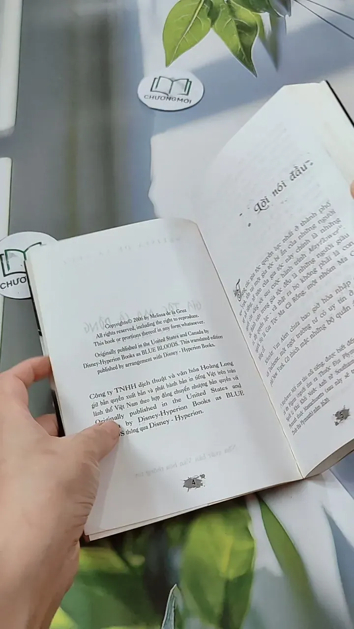 Gia Tộc Ma Cà Rồng - Blue Bloods - Melissa De La Cruz 744687