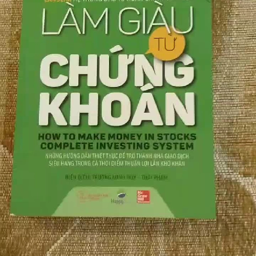 Làm Giàu Từ Chứng Khoán – William J. O’Neil (sách đen trắng) 330165
