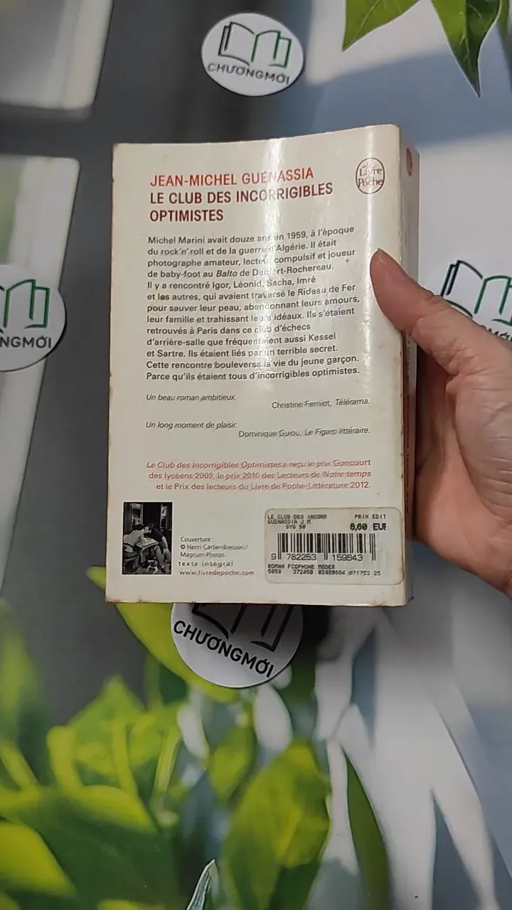 [MIỄN PHÍ BỌC SÁCH] Le Club des incorrigibles optimistes - Jean-Michel Guenassia 754497