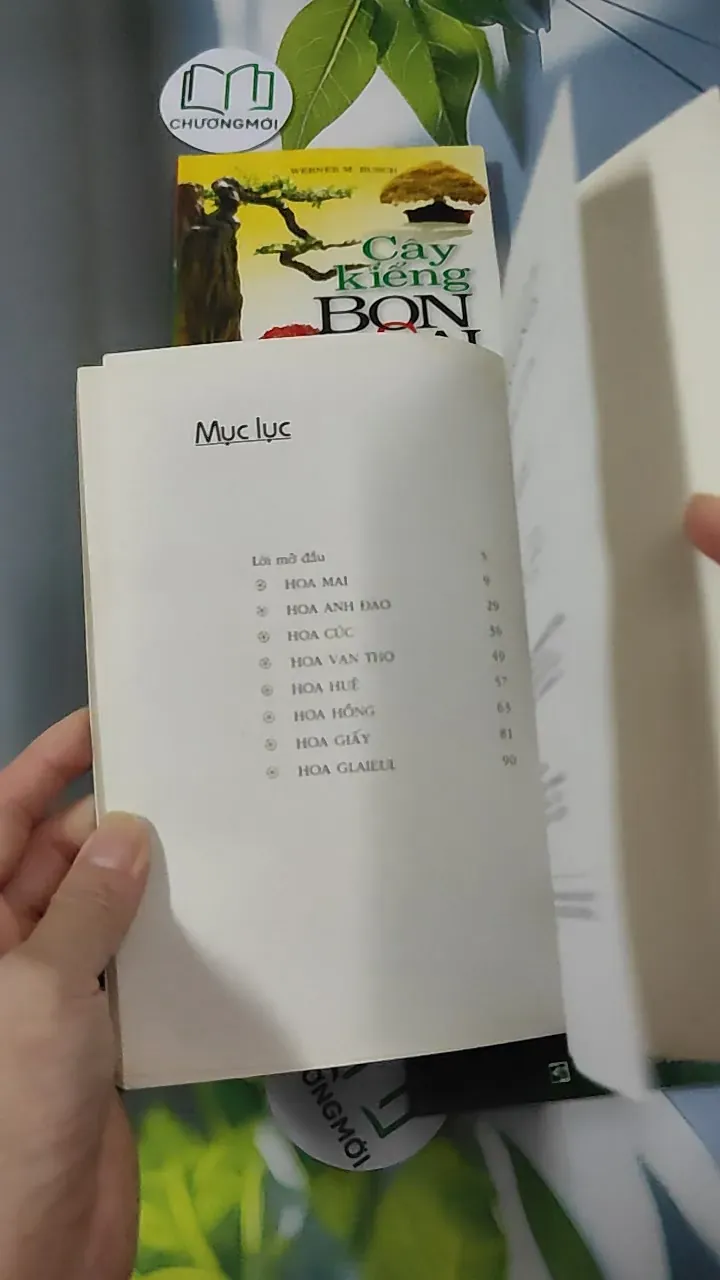 Combo Phương Pháp Trồng Hoa, Cây Kiểng Bonsai - Werner Busch & Phạm Thị Mỹ Hương 780858