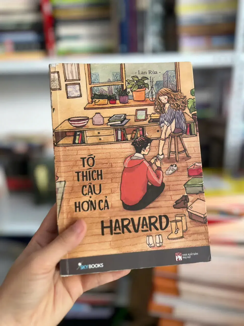 Tớ thich cậu hơn cả Harvard by  - Sách Book Cover - Ngọc Hiển Books