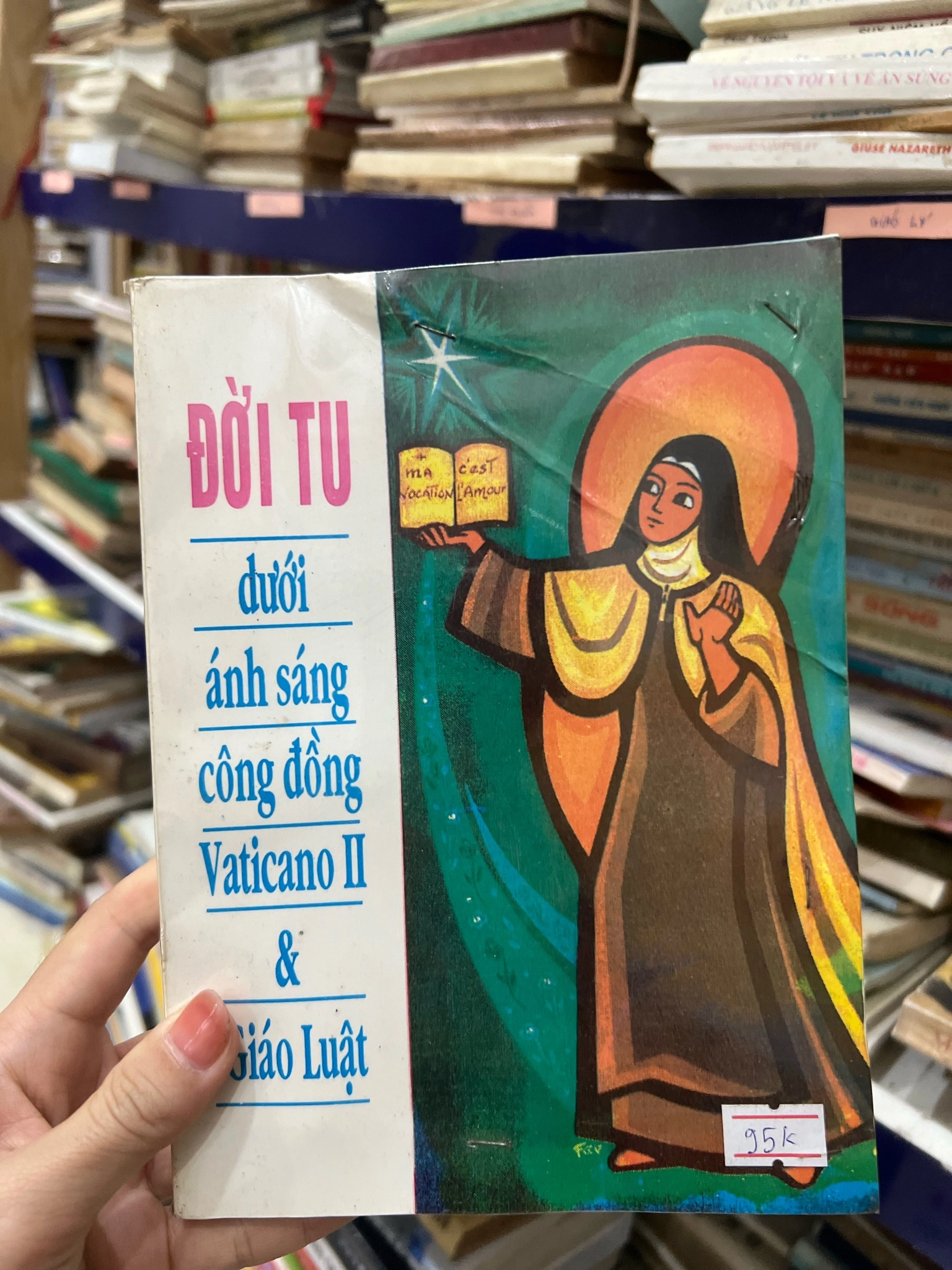 Đời tu dưới ánh sáng cộng đồng Vanticano II & Pháp Luật by  - Sách Book Cover - Ngọc Hiển Books