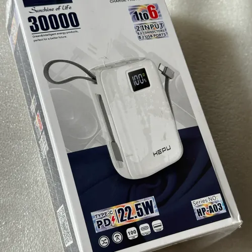 Pin dự phòng Pin Dự Phòng Hepu Hp-a03 30000 Mah | Sạc Siêu Nhanh Pd 22.5w