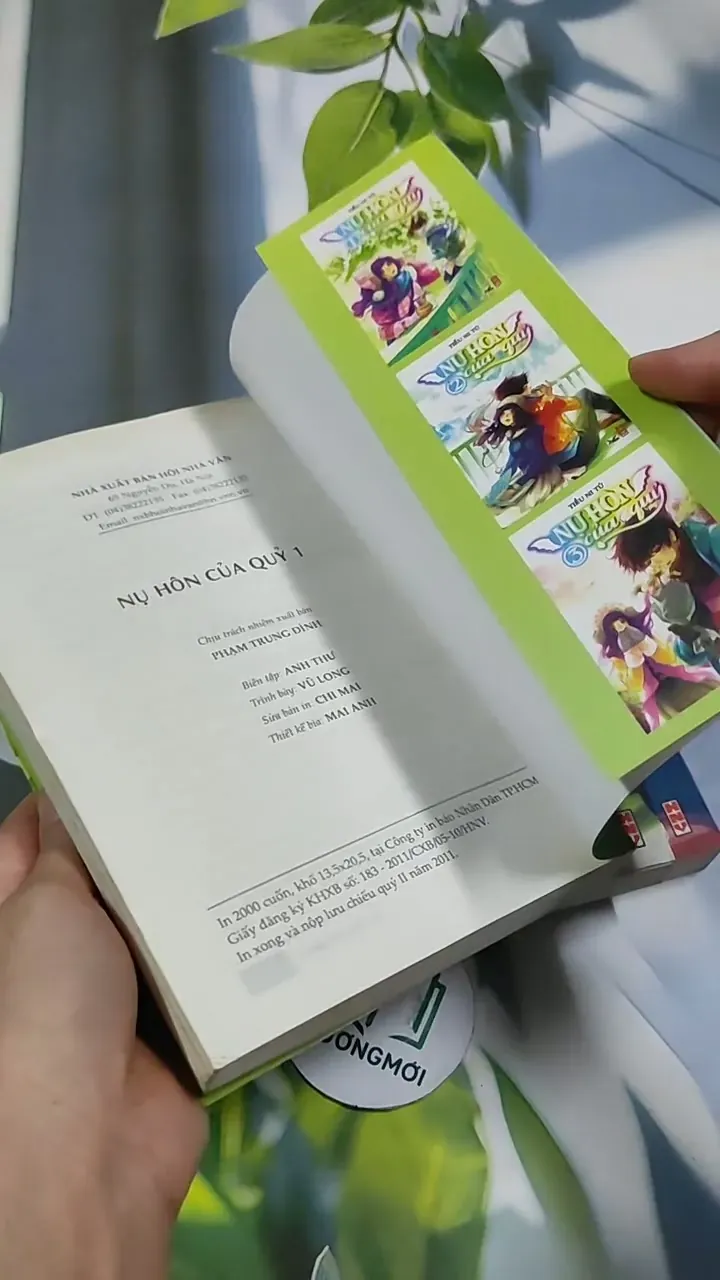 [MIỄN PHÍ BỌC SÁCH] Trọn bộ Nụ Hôn Của Quỷ (tập 1 + 2 + 3) - Tiểu Ni Tử 705727
