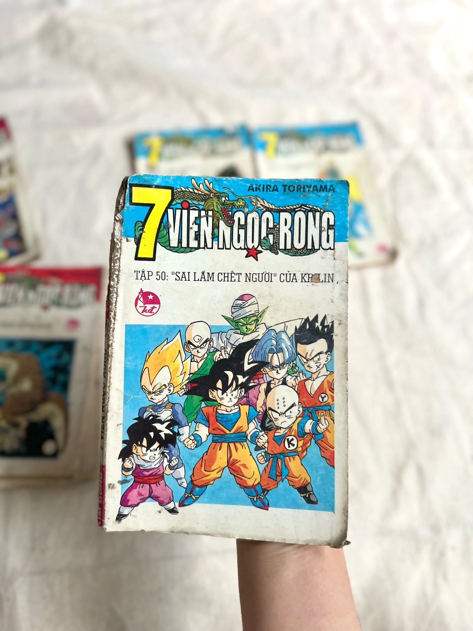 7 viên Ngọc rồng tập 50 - bìa đẹp by  - Sách Book Cover - Ngọc Hiển Books