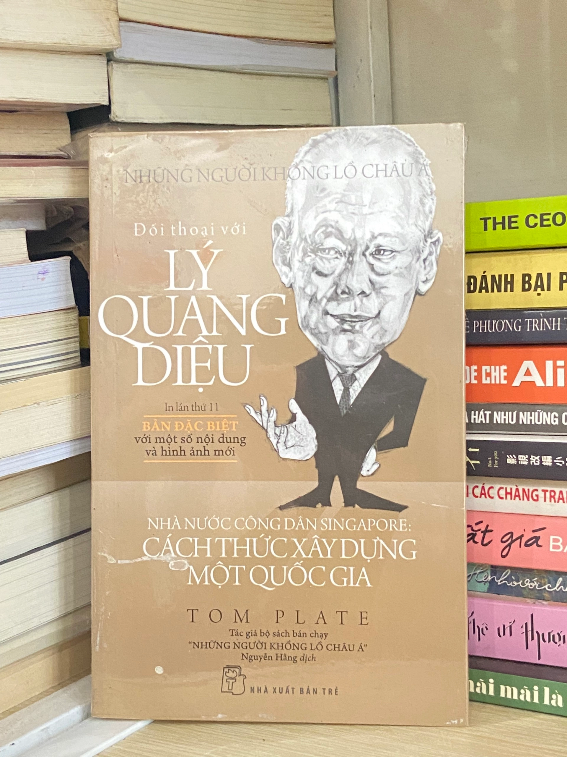 Đối Thoại Với Lý Quang Diệu - Tom Plate by  - Sách Book Cover - Ngọc Hiển Books