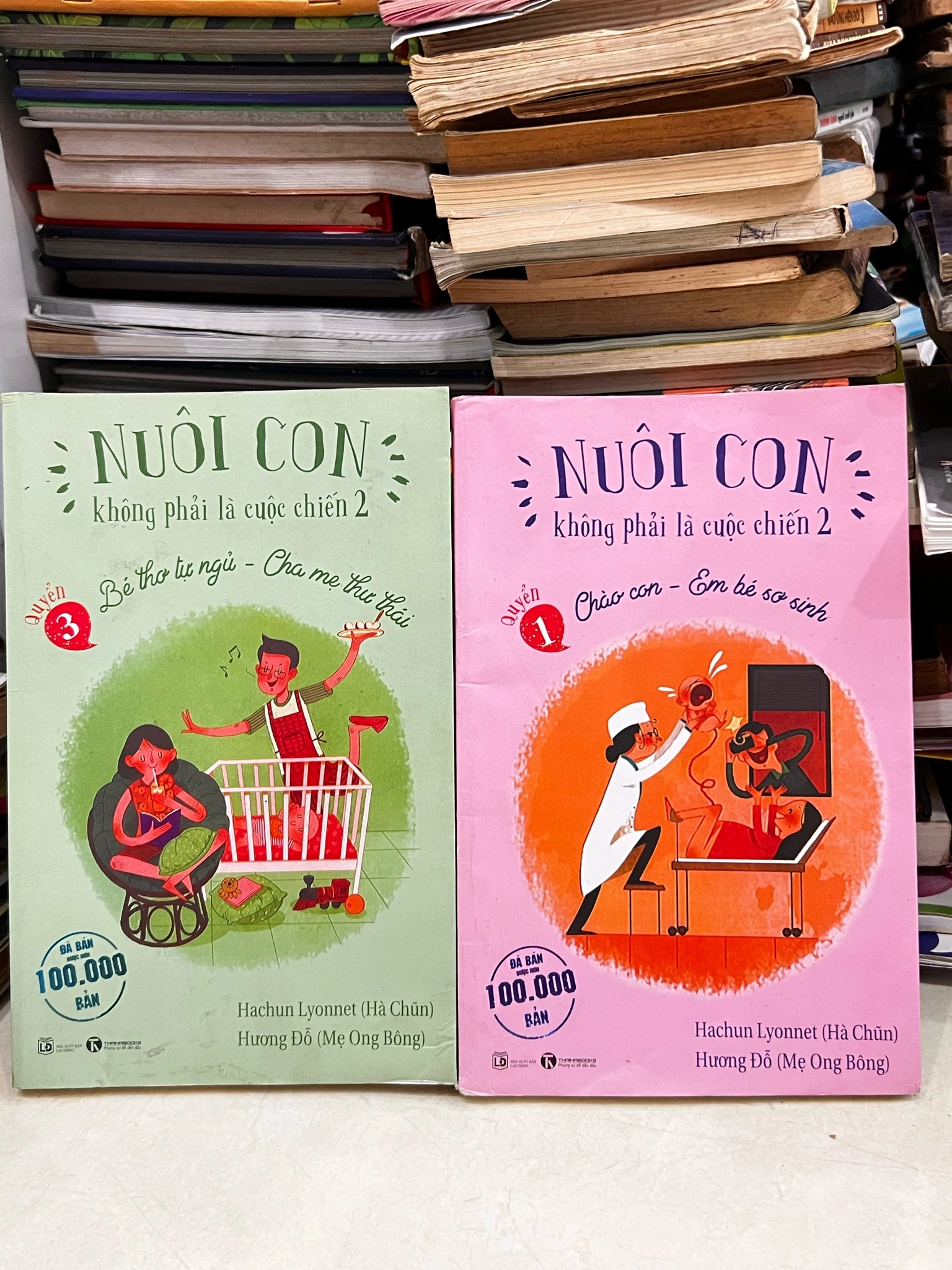 Combo sách nuôi con không phải cuộc chiến by  - Sách Book Cover - Ngọc Hiển Books