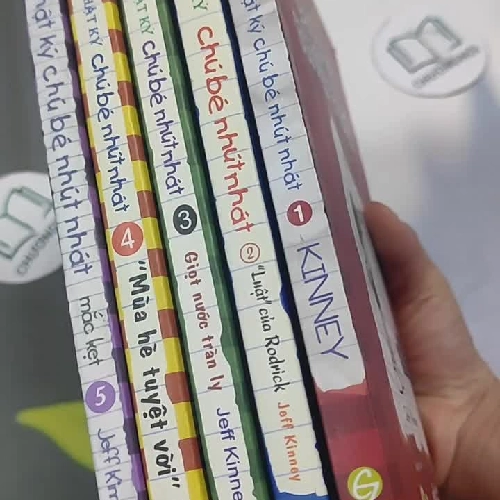 [MIỄN PHÍ BỌC SÁCH] Nhật ký Chú Bé Nhút Nhát (tập 1, 2, 3, 4, 5) - Jeff Kinney