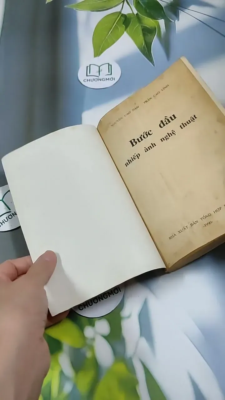 [MIỄN PHÍ BỌC SÁCH] Bước Đầu Nhiếp Ảnh Nghệ Thuật - Nguyễn Cao Đàm & Trần Cao Lĩnh 713882