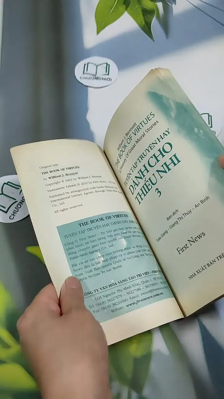 Tuyên Tập Truyện Hay Dành Cho Thiếu Nhi (tập 3) - William J. Bennett 705758