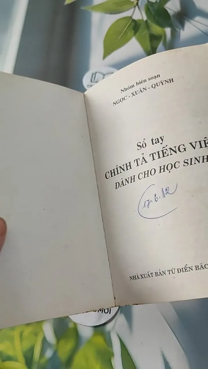 Sổ Tay Chính Tả Tiếng Việt - Ngọc - Xuân - Quỳnh 727282