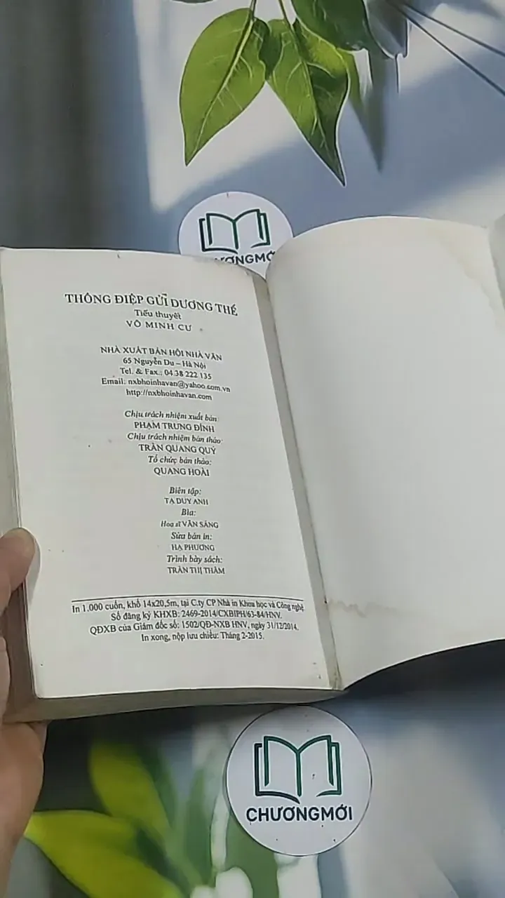 Thông điệp gửi dương thế - Võ Minh Cư 694946